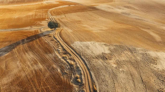 Impatto dei cambiamenti climatici sul paesaggio asciutto e fratturato