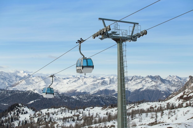 Impianti di risalita in montagna