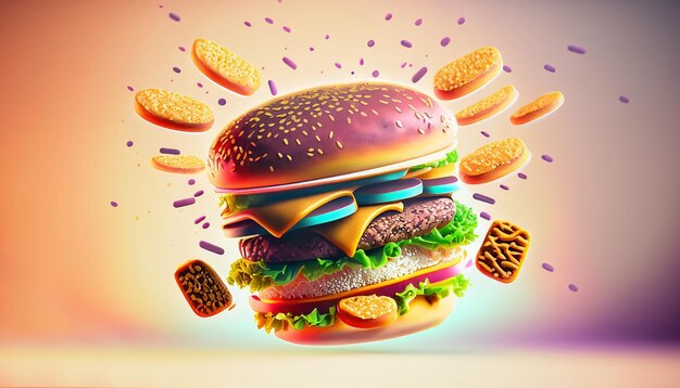 Implicazioni nutrizionali di base dinamiche dei fast food progettate dall'intelligenza artificiale