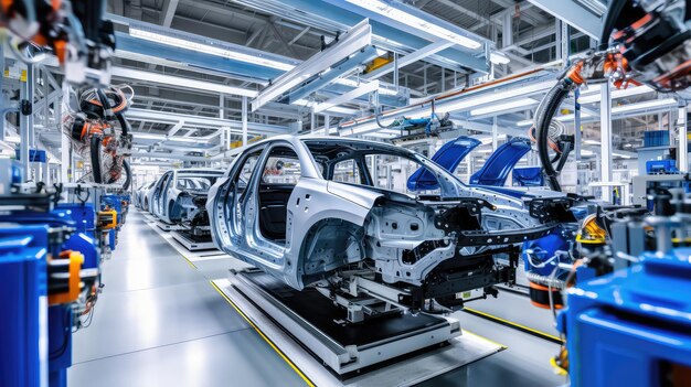 Impresa industriale di assemblaggio di automobili