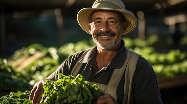 In mezzo alla natura, una vasta tela di verde, i movimenti ritmici degli agricoltori raccontano storie di duro lavoro e perseveranza.