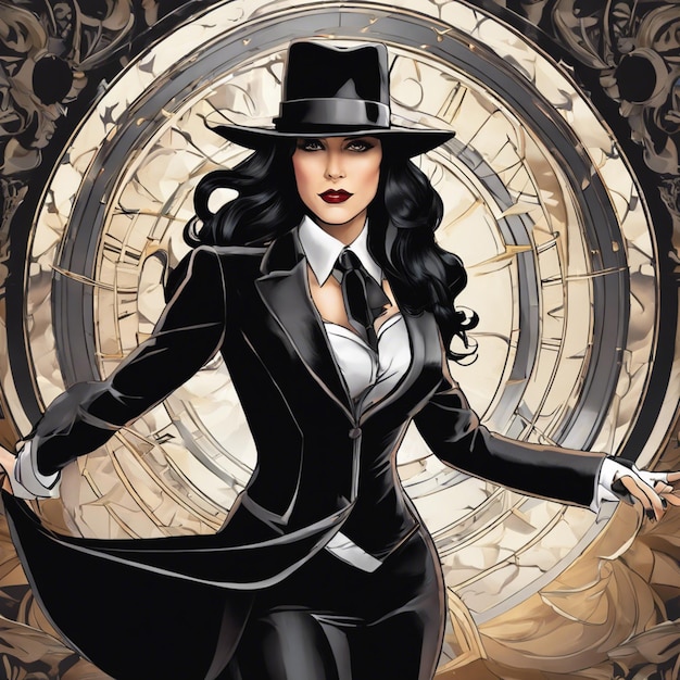 Incantesimo mistico Zatanna DC Stregone incantatrice