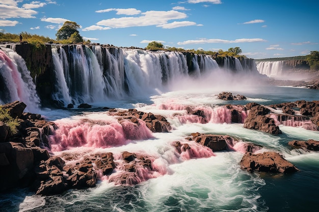 Incantevole paesaggio Salar de Tara Puerto Iguazu Argentina