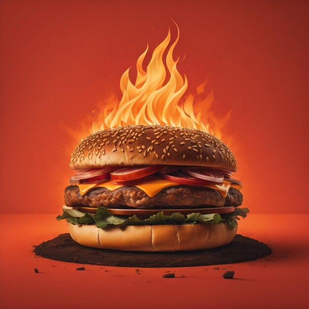 incendi di hamburger