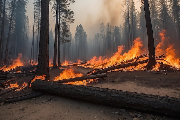 Incendi forestali e le loro conseguenze sulla natura