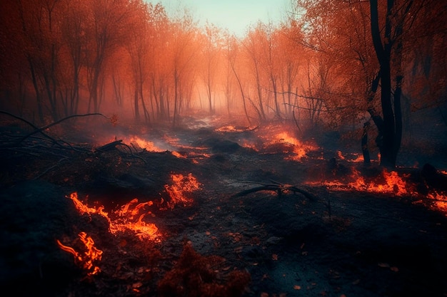 Incendi forestali IA generativa