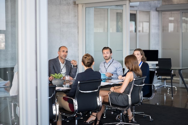 Incontro di lavoro aziendale