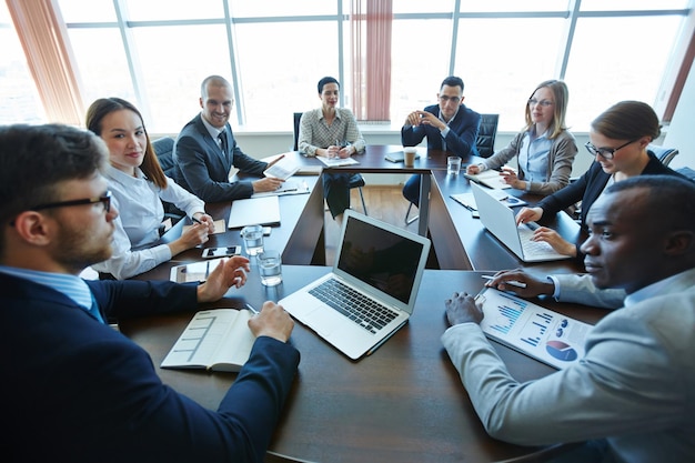 incontro di lavoro