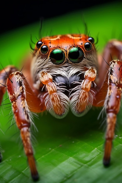 Incredibile fotografia macro del ragno generata dall'AI