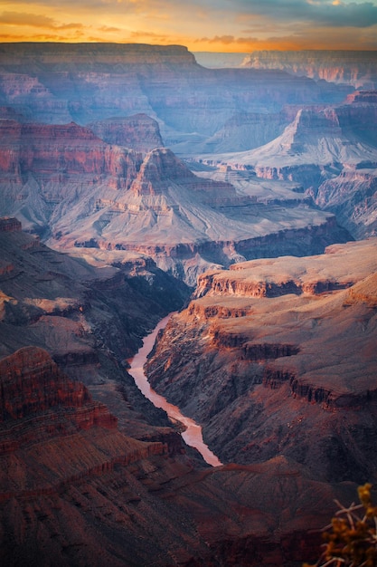 Incredibile immagine dell'alba del Grand Canyon