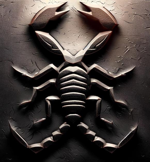 Incredibile logo dello scorpione per design e creazioni di lusso