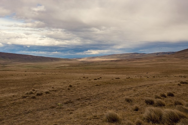 Incredibile paesaggio della Patagonia Cile