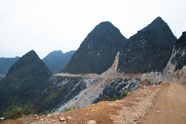 Incredibile paesaggio in Ha Giang Vietnam