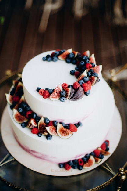 Incredibile torta nuziale e decorazione di nozze