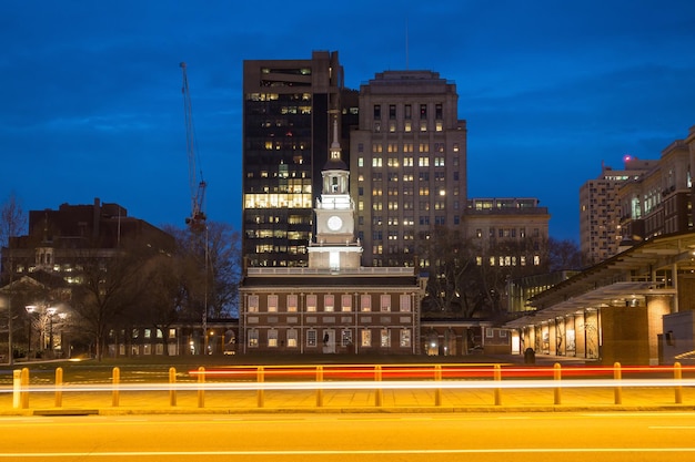 Independence Hall di Filadelfia in Pennsylvania