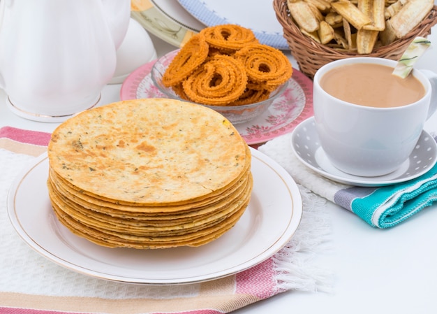 Indian Khakhra è uno snack tradizionale gujarati