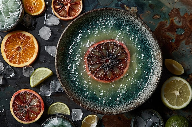 Indigo Citrus Crush, bevanda rinfrescante e ricca di sostanze nutritive