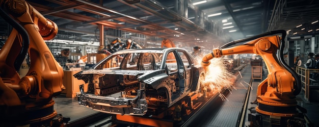 Industria robotica manifatturiera Industria 4 0 automotive