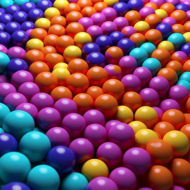 infinity_screen_of_round_balls colorato