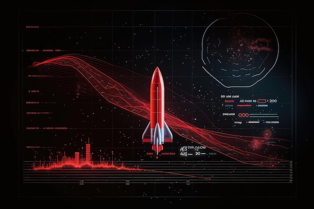 Infografica del razzo rosso