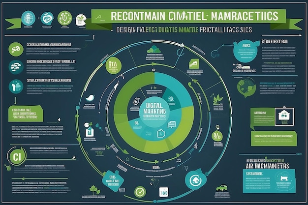 Infografica sulle pratiche di marketing digitale sostenibile
