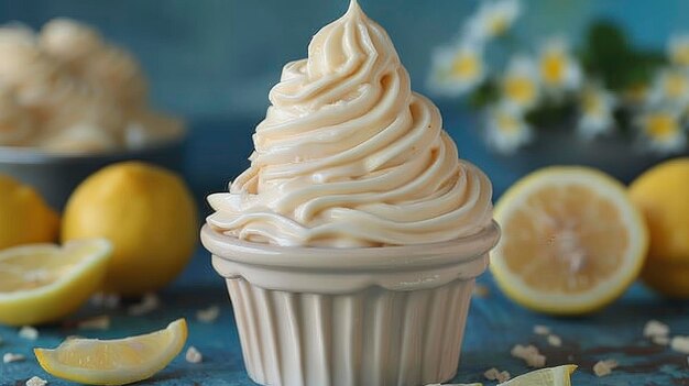 Infusione di limone Delizia rinfrescante di gelato