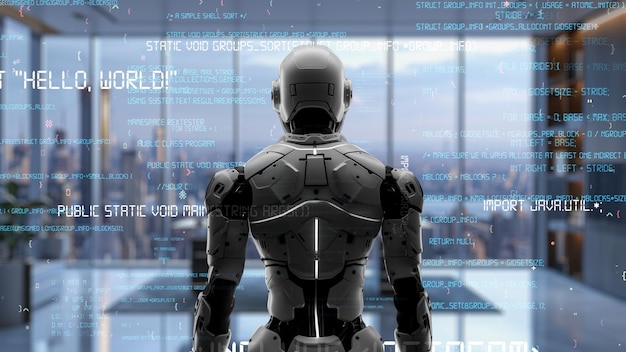 Ingegneria AI in azione algoritmo di intelligenza artificiale per il marketing lisp