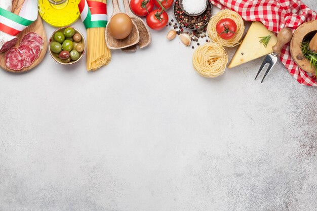 Ingredienti alimentari della cucina italiana