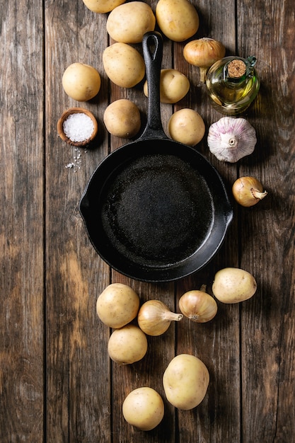 Ingredienti per cucinare la cena