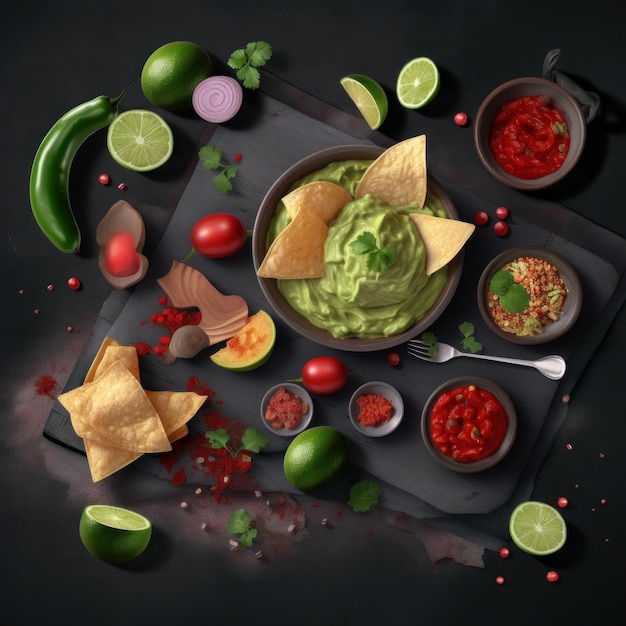ingredienti per preparare tacos messicani