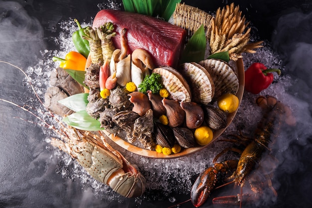 Ingredienti Sashimi, Pesce Crudo Giapponese