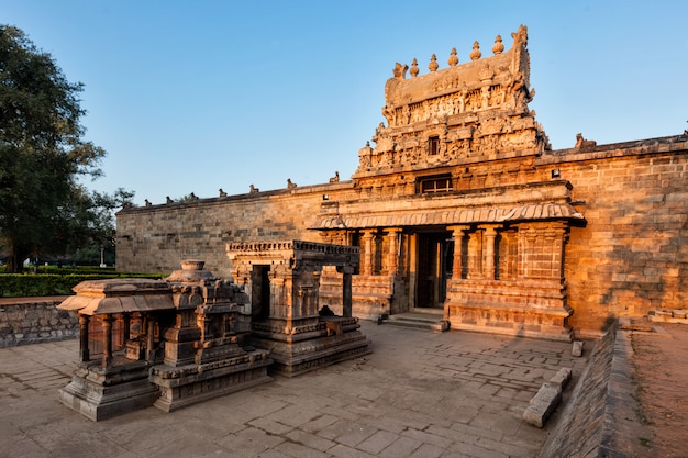 Ingresso gopura (torre) del tempio Airavatesvara, Darasuram