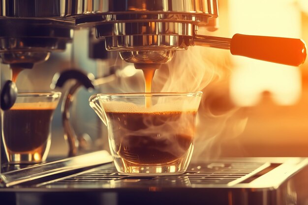 Inizia l'avventura del caffè La macchina estrae un caffè fantastico con un filtro infinito