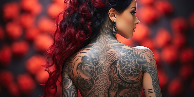 Ink and Beauty Women's Back Artistry