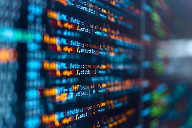 Innovativo web design HTMX che mostra il linguaggio di codice all'avanguardia