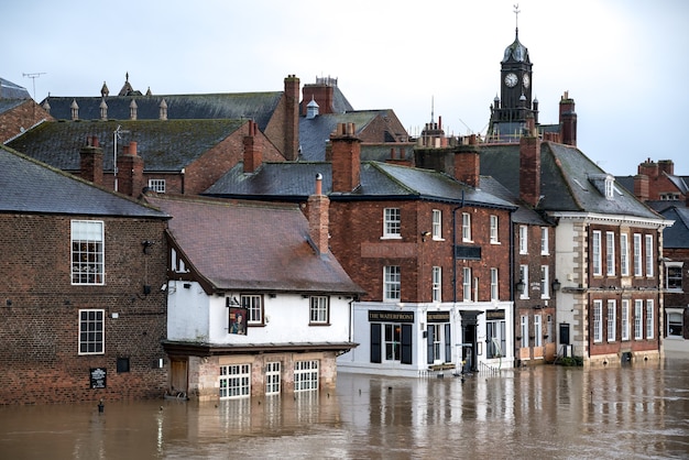 Inondazioni a York North Yorkshire