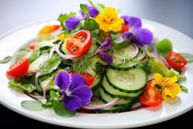 Insalata con verdure fresche