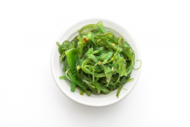 insalata di alghe-stile giapponese