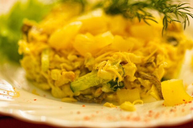 Insalata di ananas