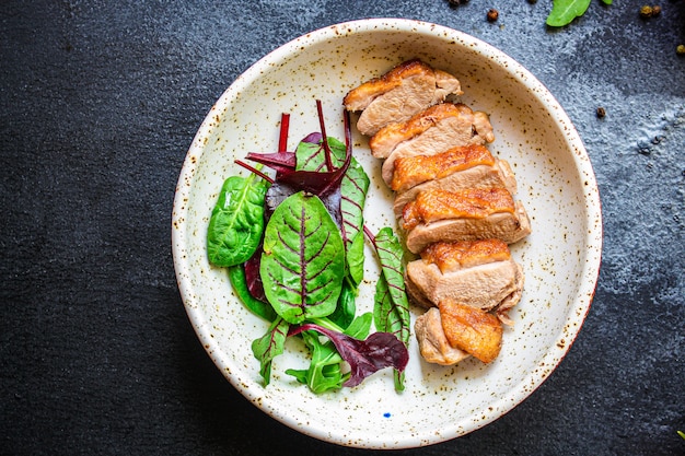 insalata di filetto di petto d'anatra