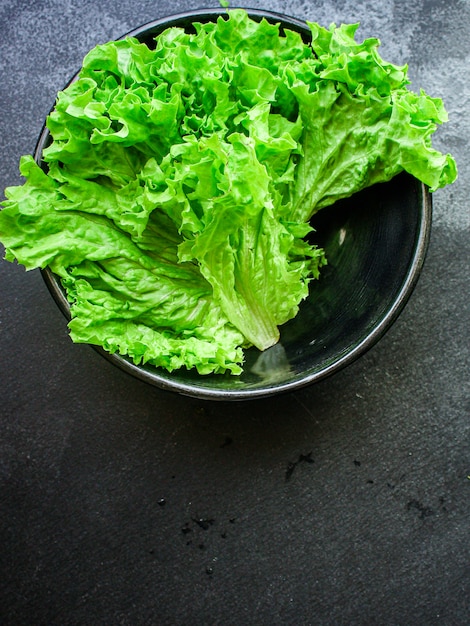 insalata di foglie di lattuga