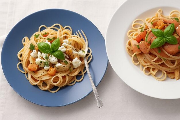 insalata di pasta con verdure alla griglia zucchini melanzane peperoncino formica pomodoro e formaggio feta