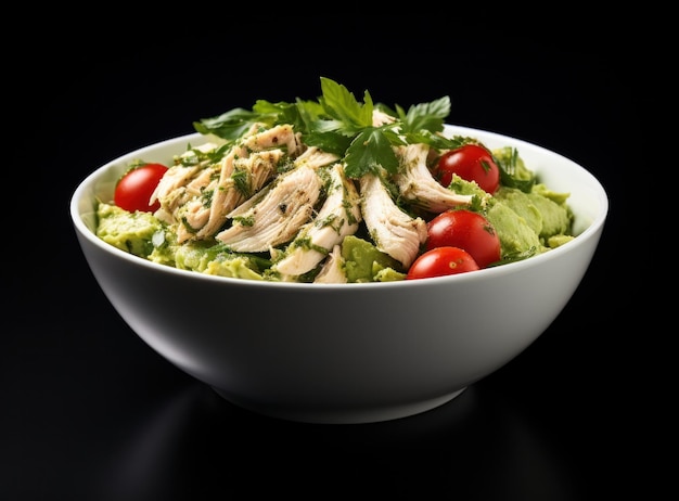 Insalata di pollo con avocado