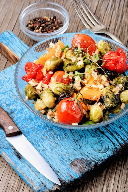 Insalata di verdure al forno