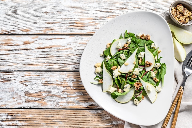 Insalata dietetica con gorgonzola blu