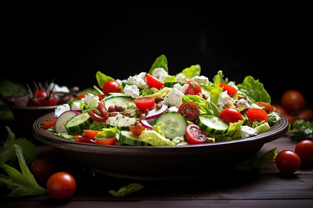 Insalata greca aromatica e fresca