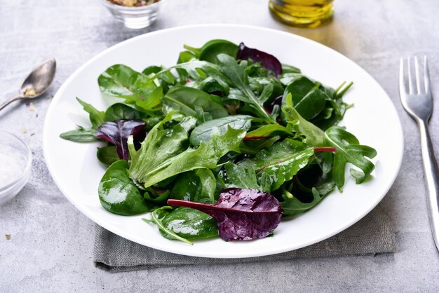 Insalata verde con rucola