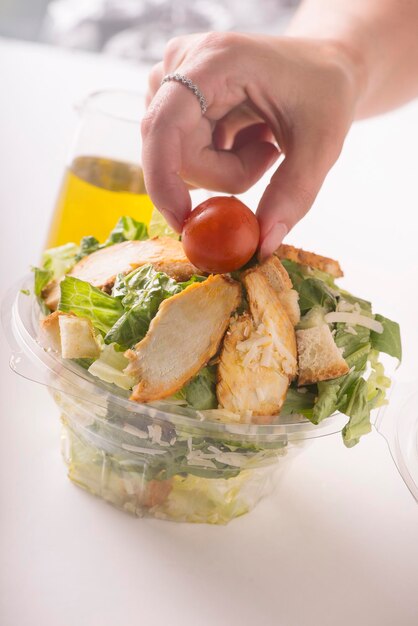 insalate cesar salad cibo sano
