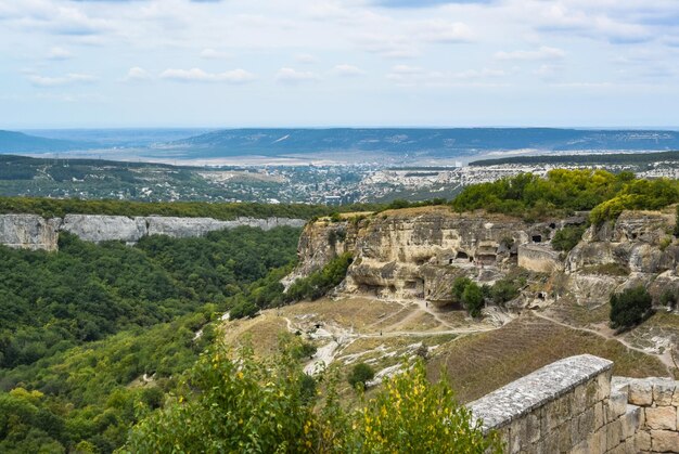 Insediamento rupestre medievale di ChufutKale in Crimea