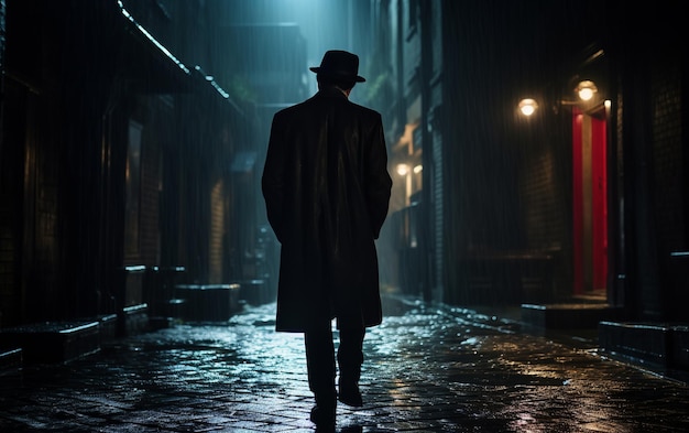 Inseguimento nell'ombra L'inseguimento di un detective negli angoli oscuri di Londra